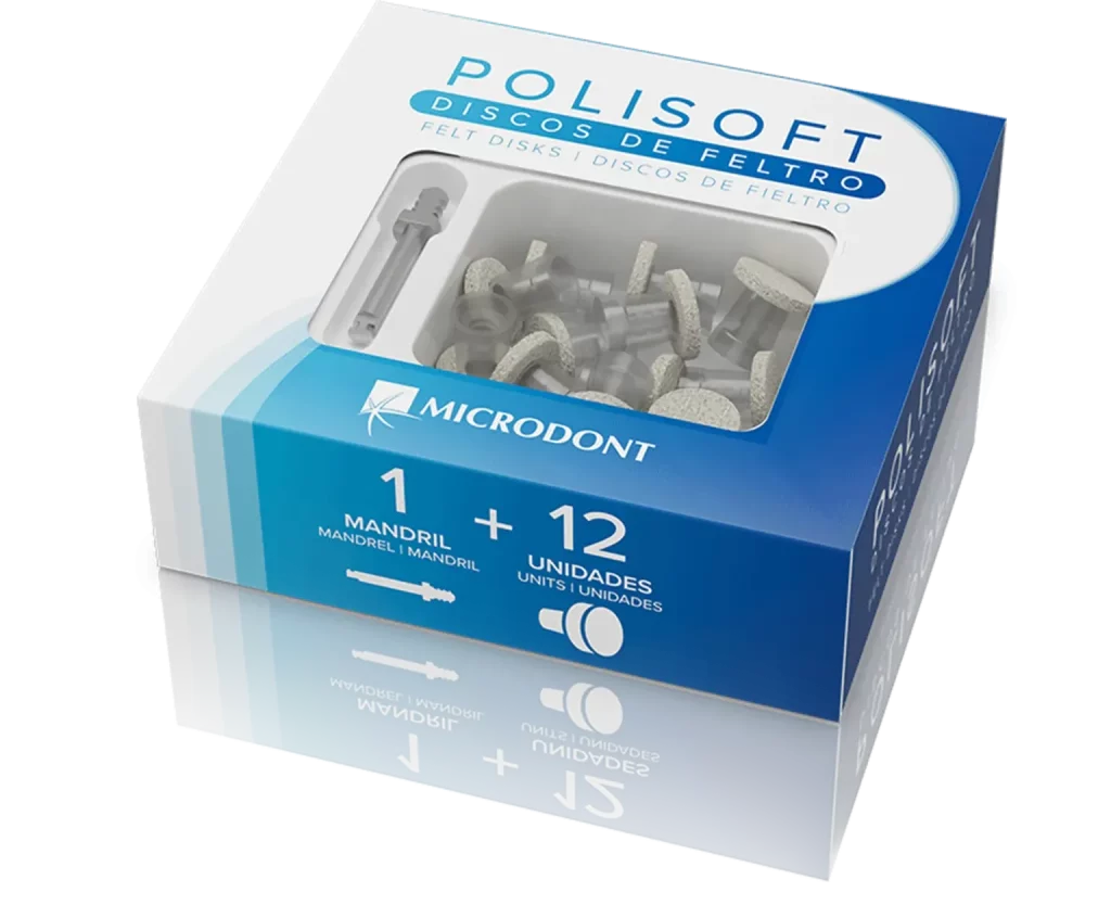 Polisoft Reference Discos de Feltro Impregnado - Microdont