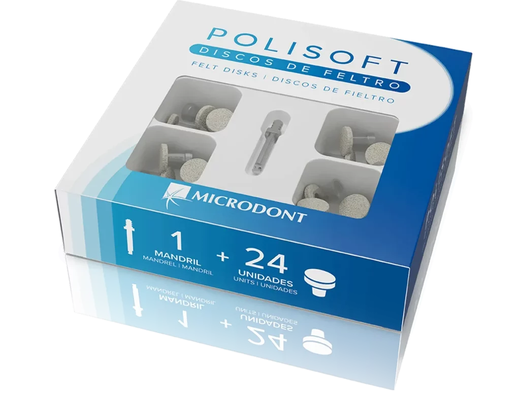 Polisoft Reference Discos de Feltro Impregnado - Microdont